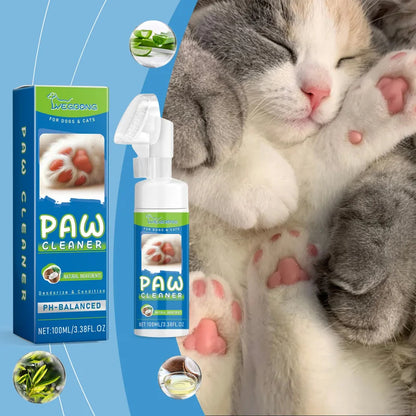 PawFoam – Enkelt vårdande tassrengöring med skum och borste