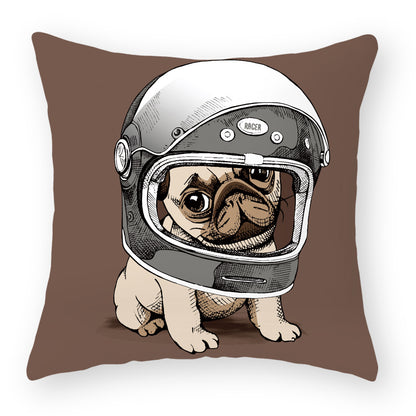 Kuddfodral med Hundmotiv – Söt och Mysig Present för Hundälskare | 45x45 cm
