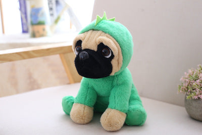 Plyschhund i Hoodie – Söt Plyschfigur för Hundvänner - 9 Varianter