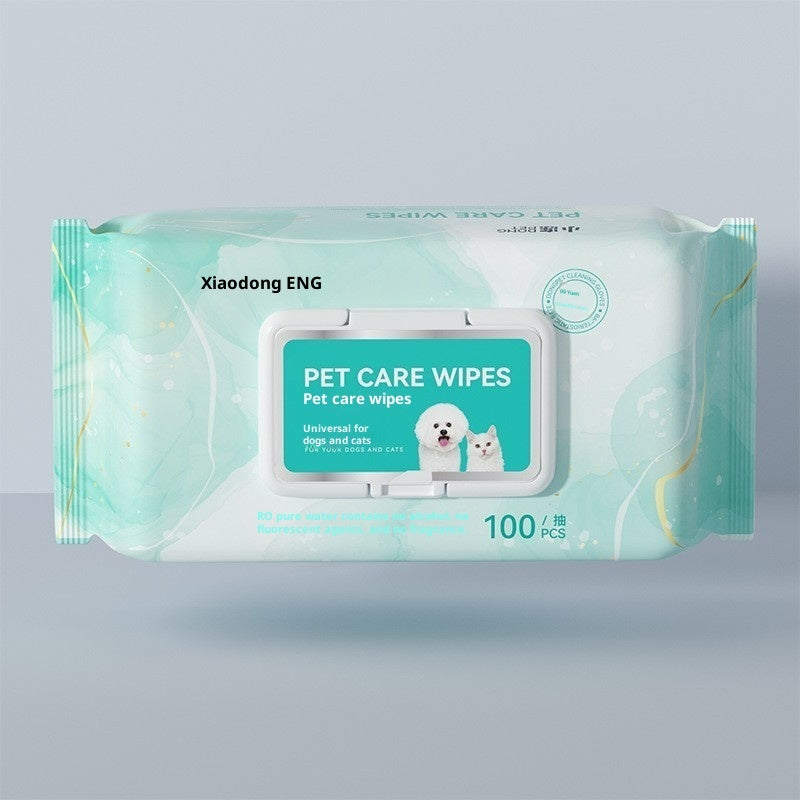 CleanPaws™ – Rengöringsservetter för Hund & Katt (Ögon eller Hud)