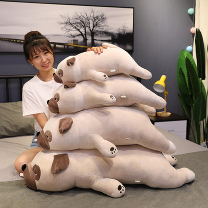 Hundkudde-Kram – Söt Mjukisdocka med Hundmotiv | Perfekt Present för Hundvänner