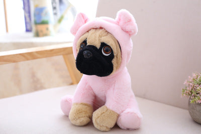 Plyschhund i Hoodie – Söt Plyschfigur för Hundvänner - 9 Varianter