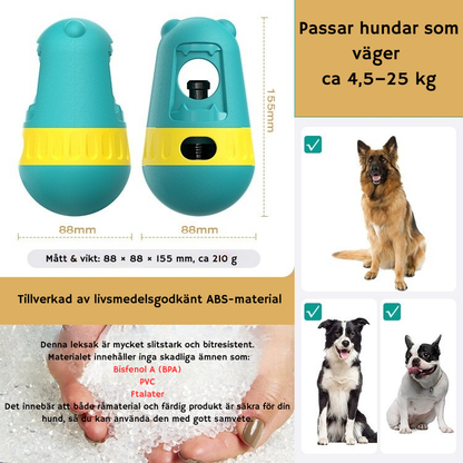 SafeSnack – Säker benhållare & aktiveringsleksak i ett