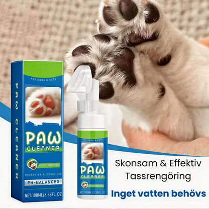 PawFoam – Enkelt vårdande tassrengöring med skum och borste
