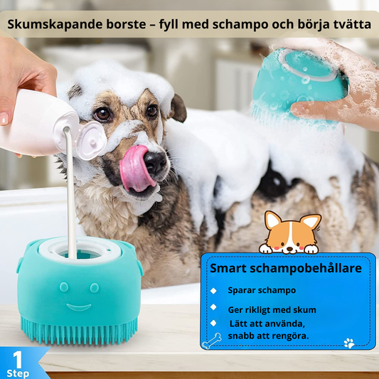 SPA borstset – Schampo- Urfällnings- och Massageborste (3-pack)
