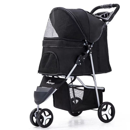 Pet Buggy – Lätt ihopfällbar husdjursvagn för resa och promenad