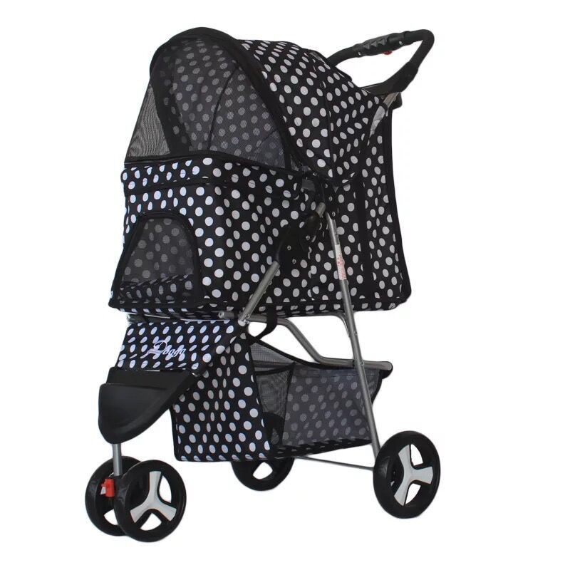 Pet Buggy – Lätt ihopfällbar husdjursvagn för resa och promenad