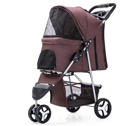 Pet Buggy – Lätt ihopfällbar husdjursvagn för resa och promenad